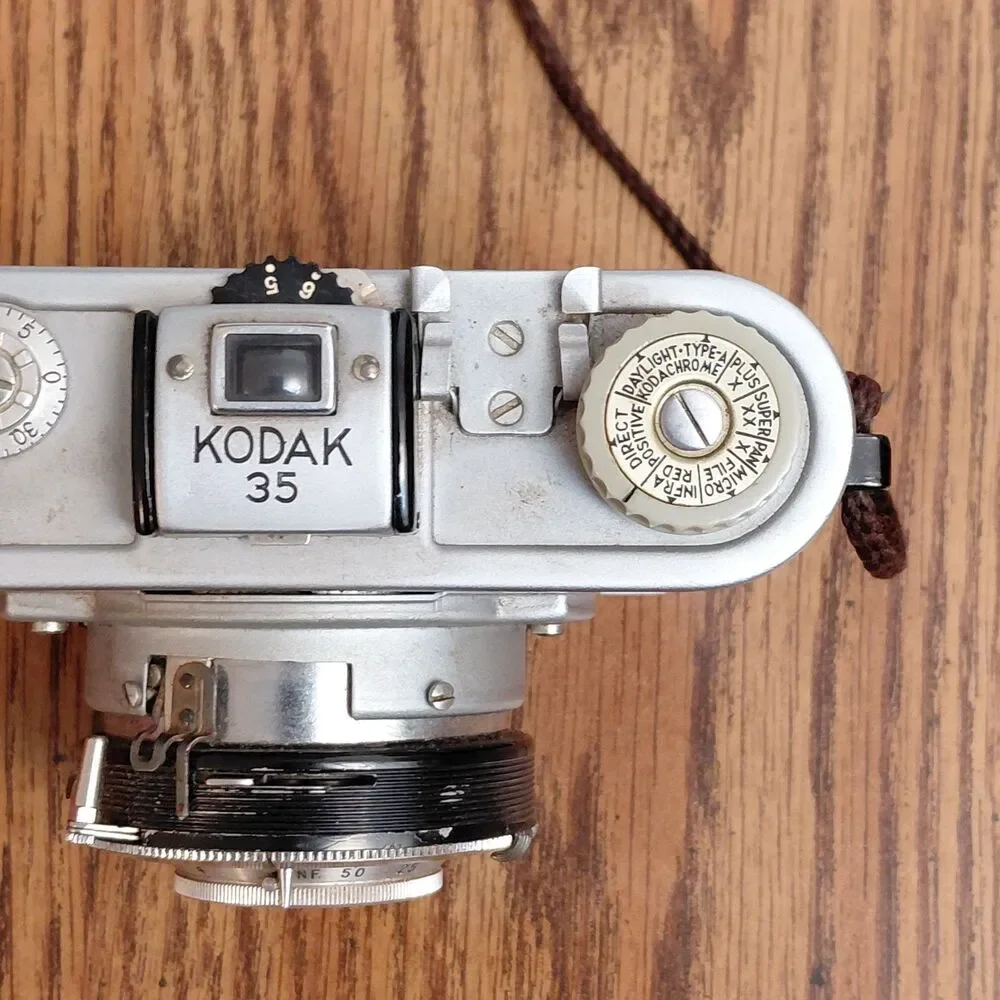 Vintage Kodak 35 Camera Anastigmat 51mm f/4.5– Untested for PARTS/REPAIR
